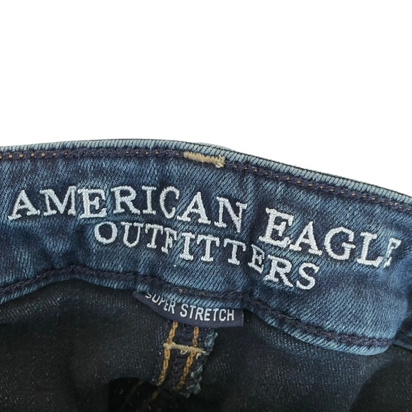 American Eagle Outfitters Super Stretch Skinny Jeggings Size 2 Long Leg Jean AEO - Picture 6 of 16